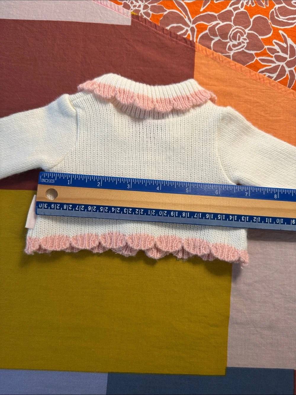 American girl bitty baby cardigan sweater